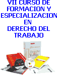 Curso de formacin y especializacin en derecho del trabajo
